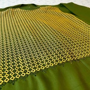 Afghan Khamaki Ghara embroidery (Large-Square)